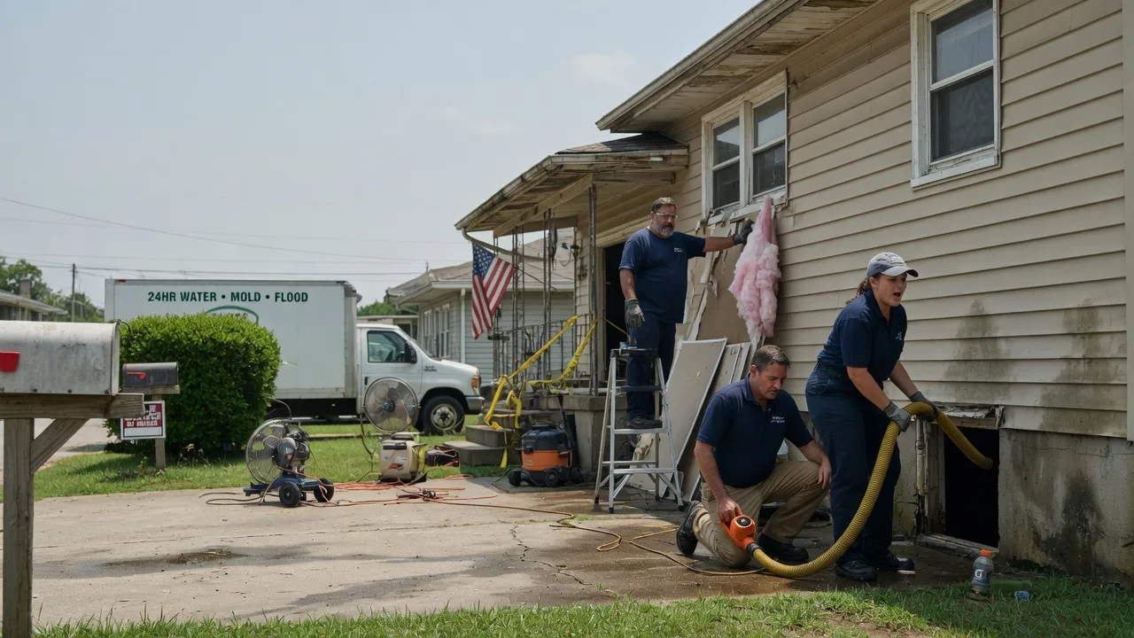 Water Damage Repair in Winnfield, LA near me